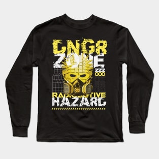 Danger Zone Radioactive Hazard Hellraiser Long Sleeve T-Shirt